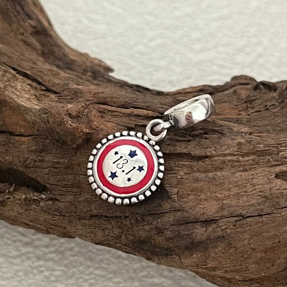 Pandora Jewelry - Pandora Marathon 13.1km S925 Silver Dangle Charm